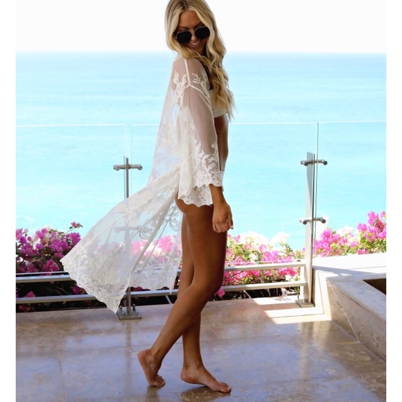 Crochet Kimono - Picture 6 of 7